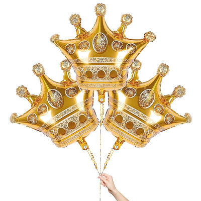 Prince Crown Foil Balloons For Party Decoration