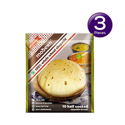 Modern 100% Whole Wheat Chapathi 450 g Combo
