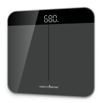 Healthsense Weight Machine For Body Weight, Error Indicator, 1 Year Warranty Dura-Glass Ps 120