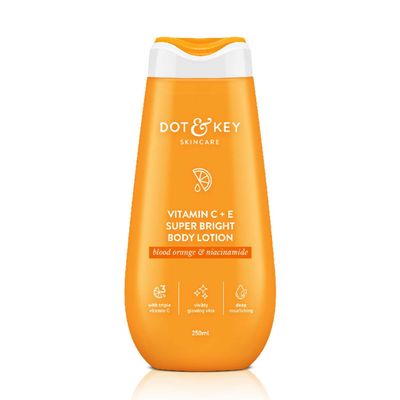 Dot & Key Vitamin C + E Super Bright Body Lotion for Deep Nourishing & Visibly Glowing Skin