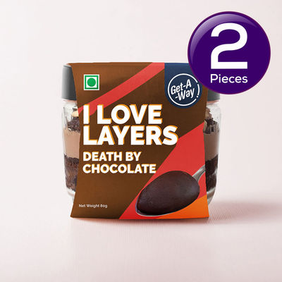 Get-A-Way Death By Chocolate Jar 80 g Combo