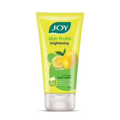 Joy Skin Brightening Lemon Face Wash With Vitamin C For Naturally Glowing Skin
