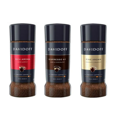 Davidoff Rich Aroma Coffee(100gms), Davidoff Expresso Intense Coffee(100gms) & Davidoff Fine Aroma Coffee(100gms) Combo