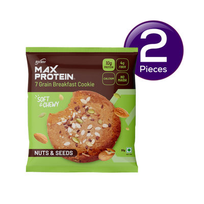 RiteBite Max Protein Cookies Nuts & Seeds Biscuit Cookies 55 g Combo