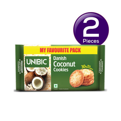 Unibic Danish Coconut Cookies 270 g Combo