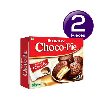 Orion Choco Pie - Chocolate Coated Soft Biscuit 336 g Combo