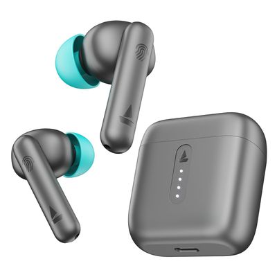 boAt Airdopes 141 TWS Earbuds w/ 42H Playtime, BEAST Mode for Gaming & ENx Tech (Cider Cyan)