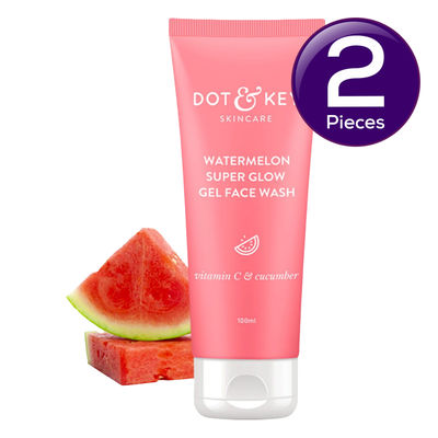 Dot & Key Watermelon Superglow Facial Gel Cleanser 100 ml Combo