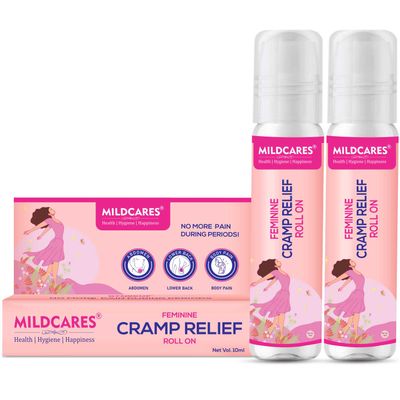 Mildcares Period Cramp Relief Roll On | Pack Of 2