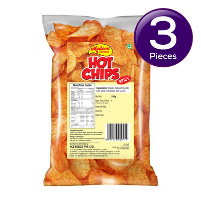 Modern Kitchens Hot Chips Spicy 100 g Combo