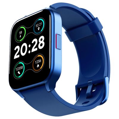 boAt Wave Max Smart Watch w/ 1.78'' AMOLED Display,HR, SpO2 Monitoring & 100+Sports Modes-Deep Blue