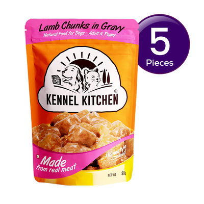 Kennel KitchenLamb Chunks in Gravy 80 g Combo