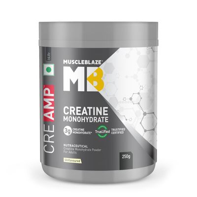 Muscleblaze Creatine Monohydrate Creamp With Creabsorb (Unflavoured, 80 Servings)