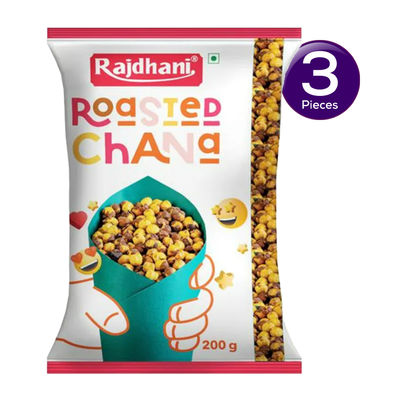Rajdhani Roasted Chana 200 g Combo