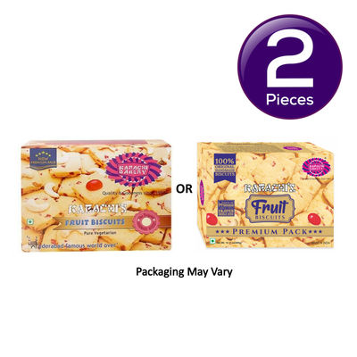 Karachi Bakery Fruit Biscuit 400 g Combo
