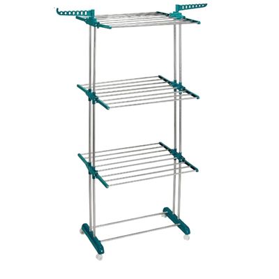 Uttam Stainless Steel Cloth Stand - 3 Level