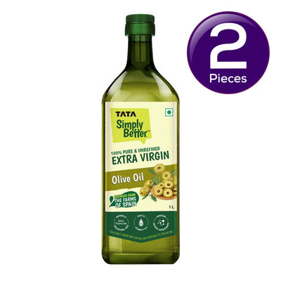 Tata Simply Better Extra Virgin Olive Oil 1 l Combo