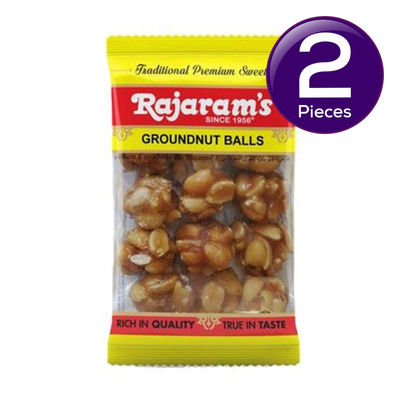 Rajaram's Peanut Balls (Chikki) 100 g Combo