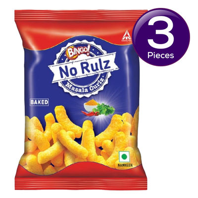 Bingo No RulzCurlz Masala 80 g Combo