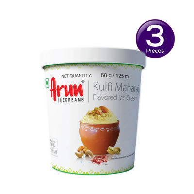 Arun Kulfi Maharaja Ice Cream Cup 125 ml Combo