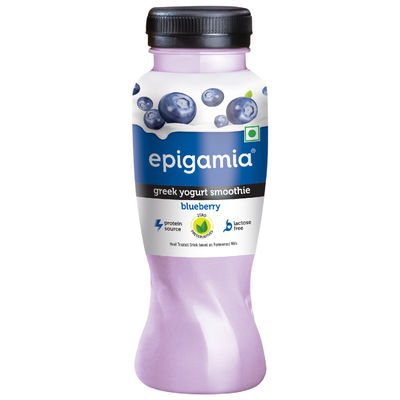 Epigamia Greek Yogurt Smoothie- Blueberry