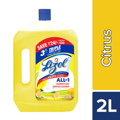 Lizol Floor Cleaner Liquid - Citrus Surface Cleaner
