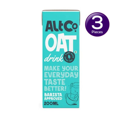 Alt Co Oats Milk 180 ml Combo