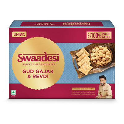 UNIBIC Swaadesi Gud Gajak & Revdi
