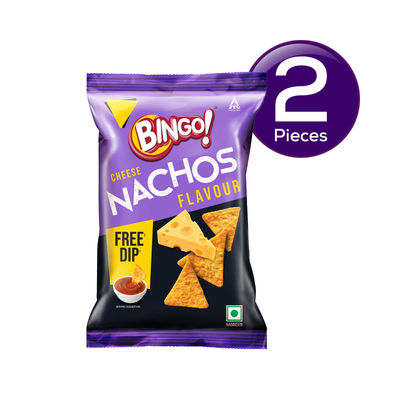 Bingo! Mad Angles Cheese Nachos 80 g Combo