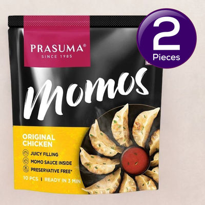 Prasuma Original Chicken Momos 10 pc Combo