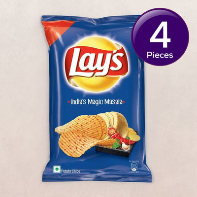 Lay's India's Magic Masala Potato Chips 82 g Combo