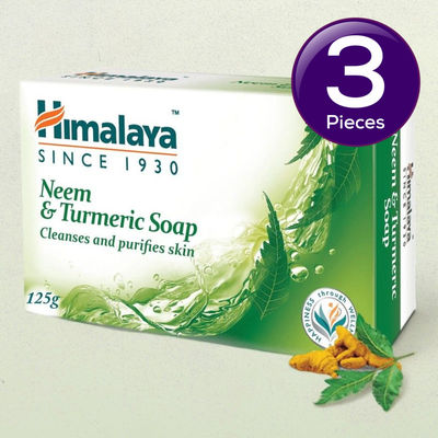 Himalaya Neem & Turmeric Soap 125 g Combo