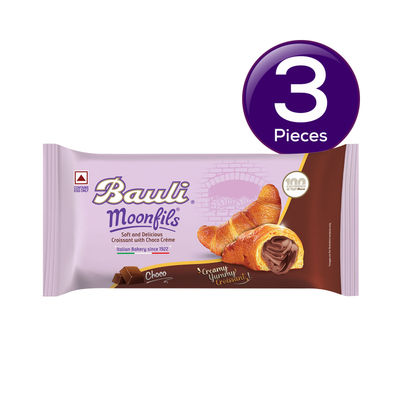 Bauli Moonfils Croissants Choco Cream (Egg) 45 g Combo