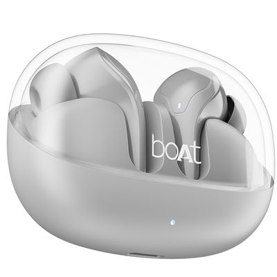 boAt Airdopes 311 Pro TWS Earbuds w/ 50H Playtime, ENx Tech, BEAST Mode & ASAP Charge (Space Grey)