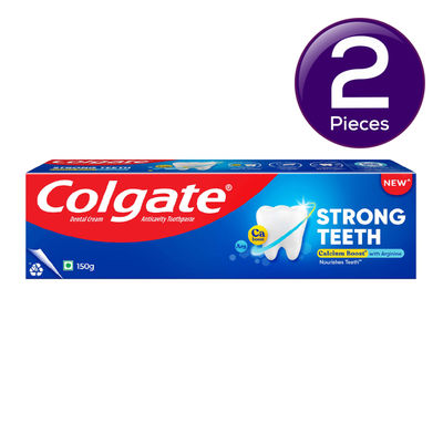 Colgate Strong Teeth Anticavity Toothpaste 150 g Combo