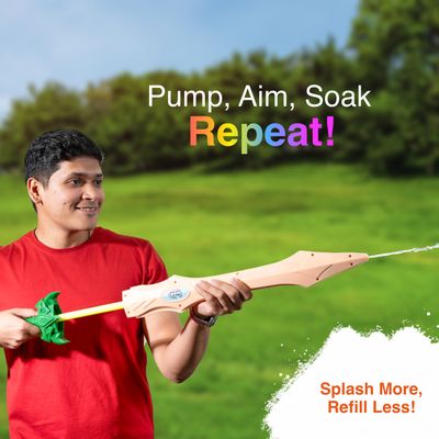 Tota Special Baahubali Sword Water Pipe Pichkari for Holi
