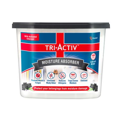 Tri-Activ Moisture Absorbers, Dehumidifier For Wardrobe, Closet, Shoe Rack