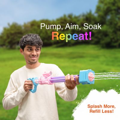 Tota Special KGF Machine Gun Water Pipe Pichkari for Holi