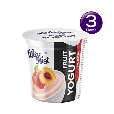 Milky Mist Fruit Yogurt Peach 100 ml Combo
