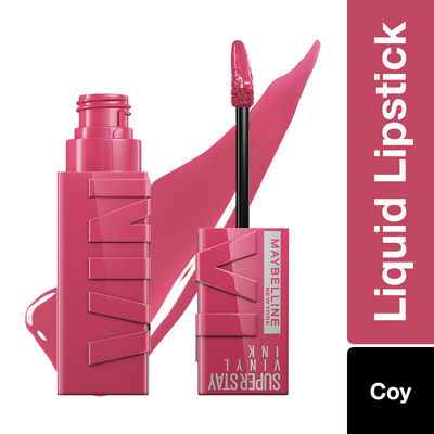Maybelline New York Superstay Vinyl Ink Liquid Lipstick - Coy | Cruelty Free