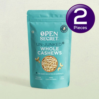 Open Secret Premium Whole Cashews-Kaju | Fasting Special | Vrat 501 g Combo