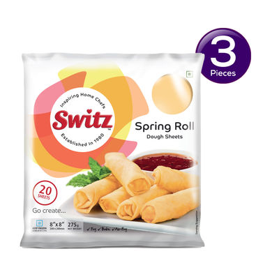 Switz Spring Roll Dough Sheets 20 pc Combo
