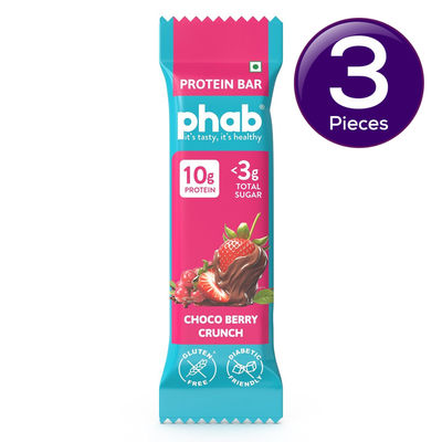 Phab Protein Bar Chocolate Berry Crunch 50 g Combo