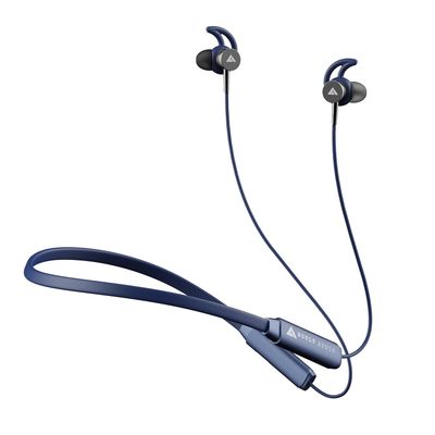 Boult Probass Eqcharge With Zen Mode Enc,Ultra-Fast Charging Bluetooth Headset(Blue, In The Ear)