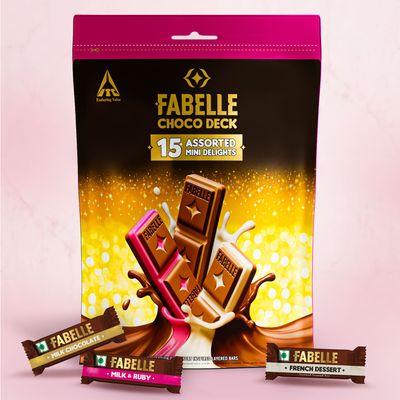 Fabelle Chocolate Home Pack Mini Delights Assorted Treats Pack 105 g Combo