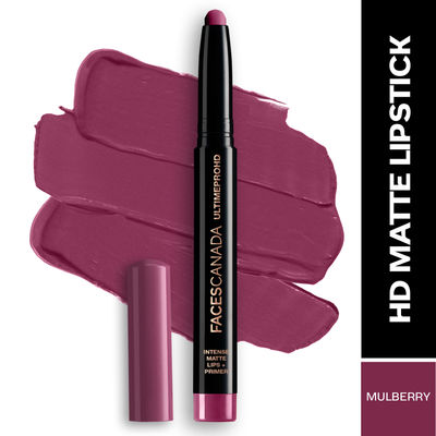 Faces Canada Ultime Pro Hd Intense Matte Lips + Primer - Mulberry Magic 17