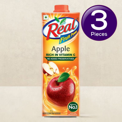 Real Fruit Power -Apple juice 1 l Combo