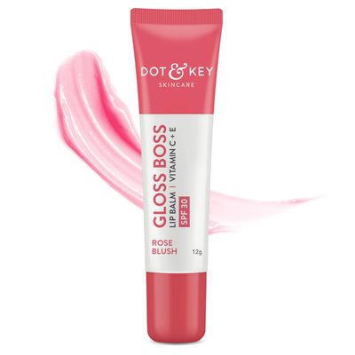 DOT & KEY Dot&Key Rose Blush Tinted Lip Balm With Spf 30