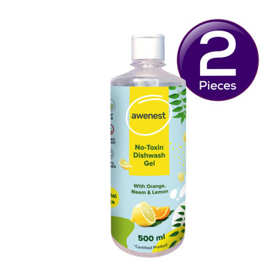 Awenest No-Toxin Plant Based Dishwash Concentrate 500 ml Combo