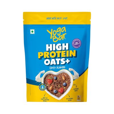 Yogabar High Protein Oats Choco Almond Protein Breakfast